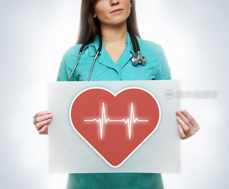 心脏形状/医疗保健概念(点击查看更多)